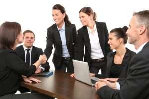 Business Team Laptop
