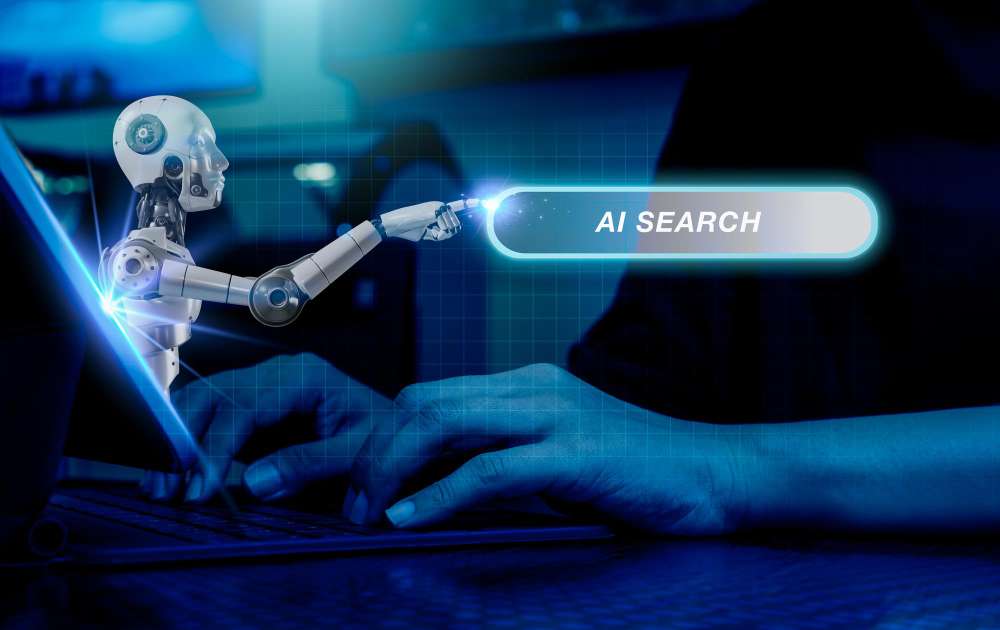 AI search results